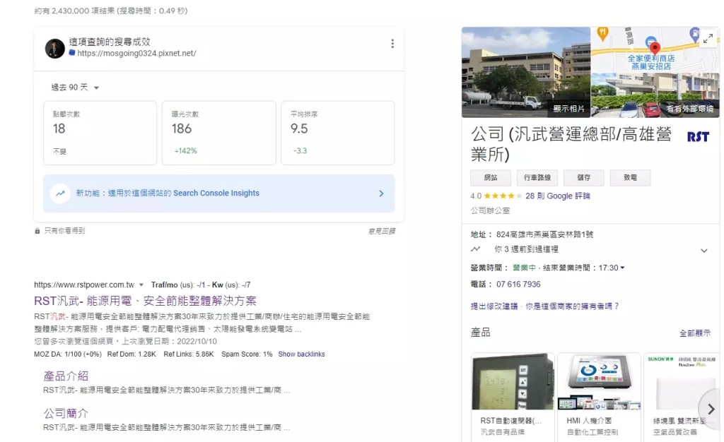 Google SERP RST Enterprise